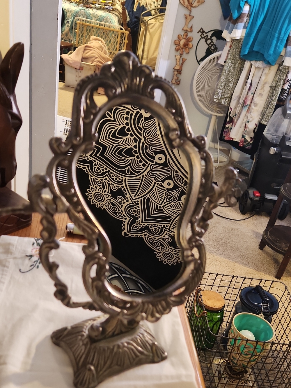 Ornate Vintage-Baroque style- Vanity Mirror